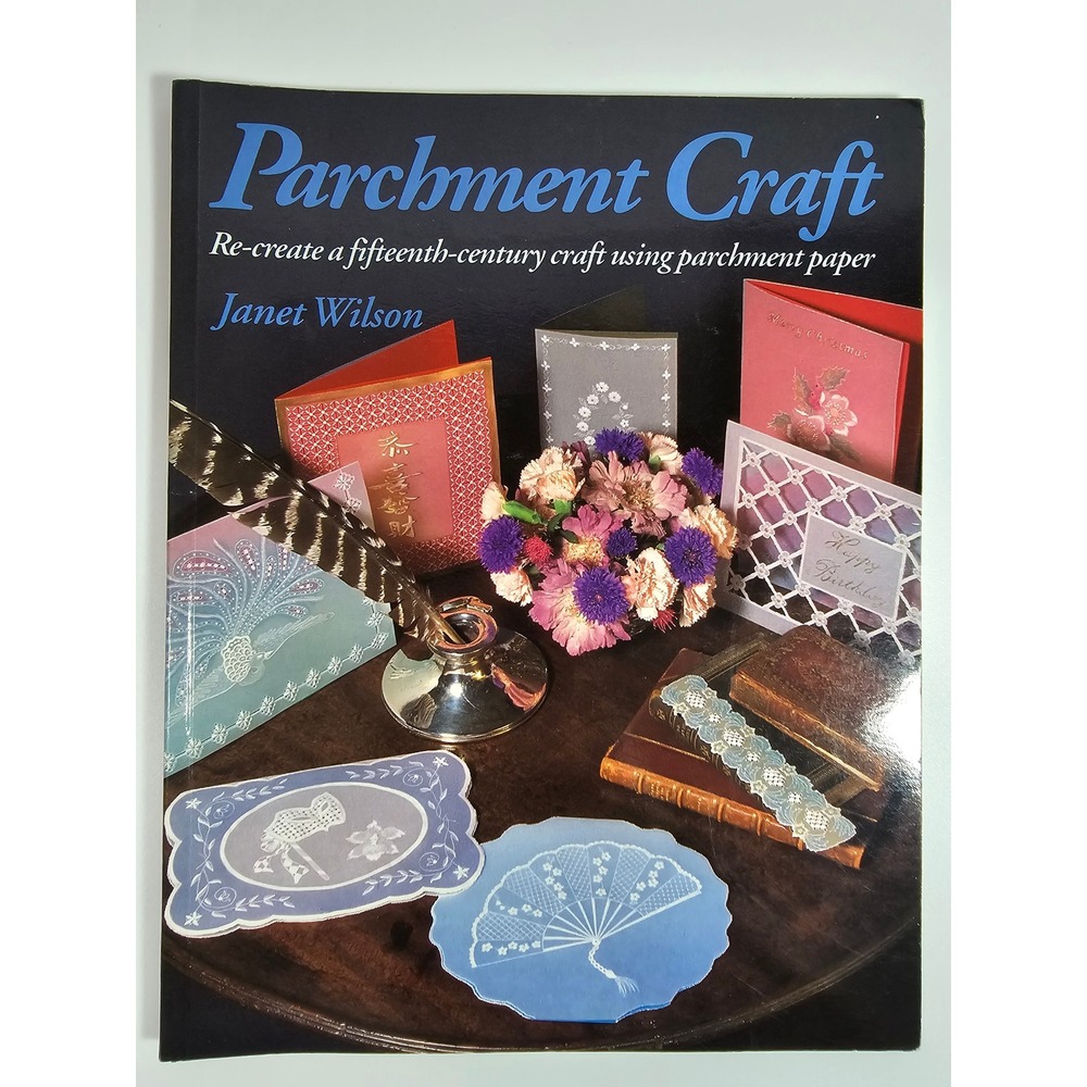 Parchment Craft Janet Wilson Search Press Paper Crafting Book ISBN 0855327960